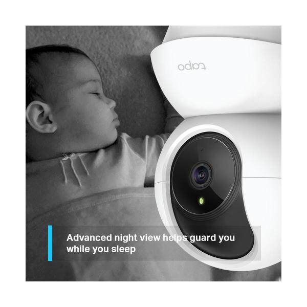 TP-Link Tapo C200 WLAN-Sicherheitskamera, weiß