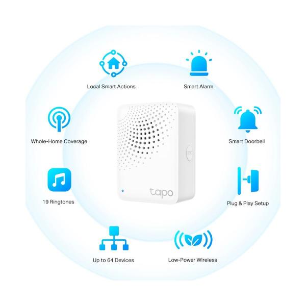 TP-Link Tapo H100 Smart IoT Hub (40-54-6743)