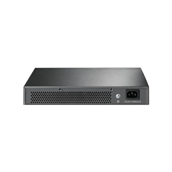 TP-Link TL-SG1016D 16-Port Gigabit Switch, 16x10/100/1000Mbit/s-Ports, schwarz