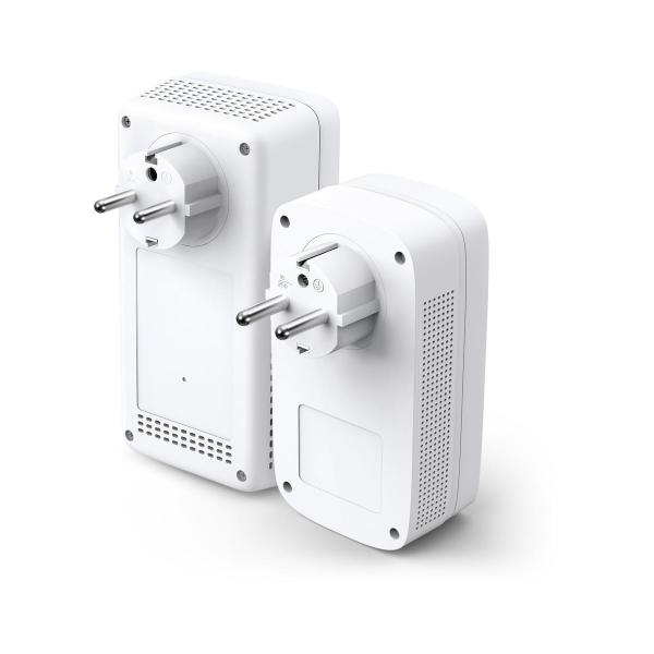 TP-Link TL-WPA8631P KIT Wi-Fi Adapterkit, AV1300-AC1200-Gigabit-WLAN-Powerline-KIT mit Steckdose, weiß