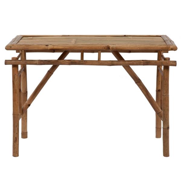 Gartentisch Klappbar 115x50x75 cm Bambus