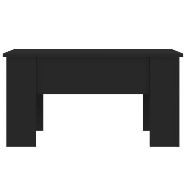 Couchtisch Schwarz 79x49x41 cm Holzwerkstoff