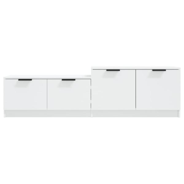 TV-Schrank Weiß 158,5x36x45 cm Holzwerkstoff