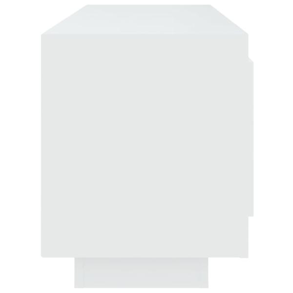 TV-Schrank Weiß 102x35x45 cm Holzwerkstoff