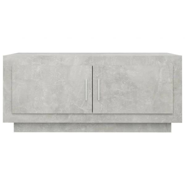 Couchtisch Betongrau 102x50x45 cm Holzwerkstoff