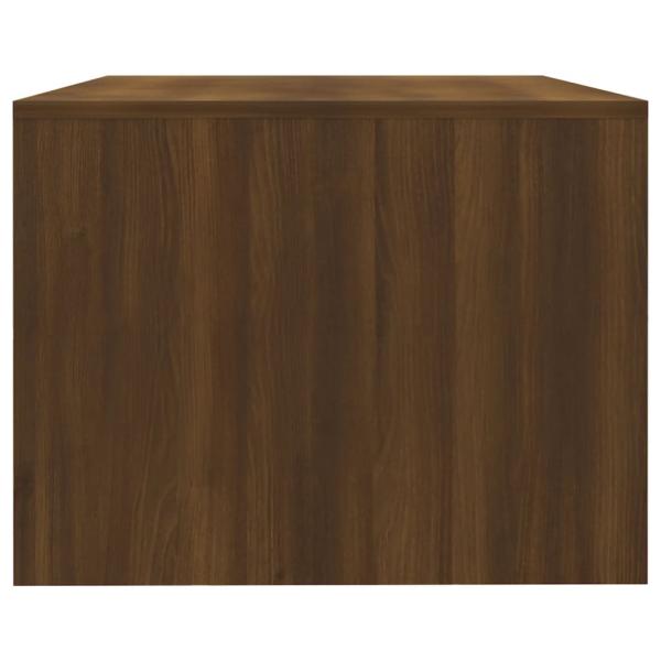 ARDEBO.de - Couchtisch Braun Eichen-Optik 102x55x42 cm Holzwerkstoff