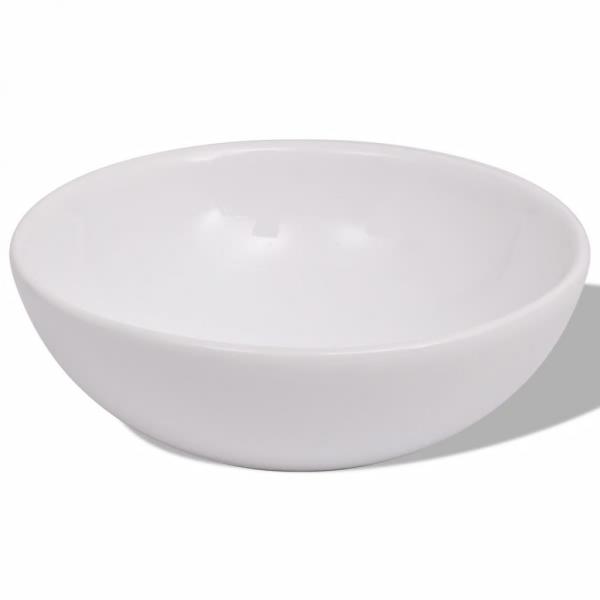 3-tlg. Badmöbel und Waschbecken Set Beige
