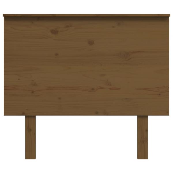 ARDEBO.de - Kopfteil Honigbraun 94x6x82,5 cm Massivholz Kiefer