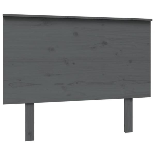 ARDEBO.de - Kopfteil Grau 104x6x82,5 cm Massivholz Kiefer