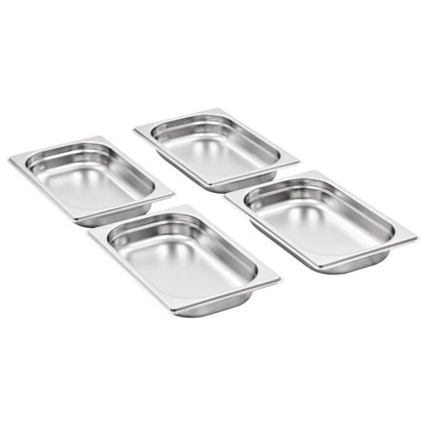 Gastronormbehälter 12 Stk. GN 1/4 40 mm Edelstahl 