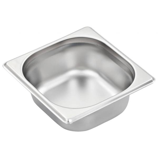 Gastronormbehälter 12 Stk. GN 1/6 65 mm Edelstahl 