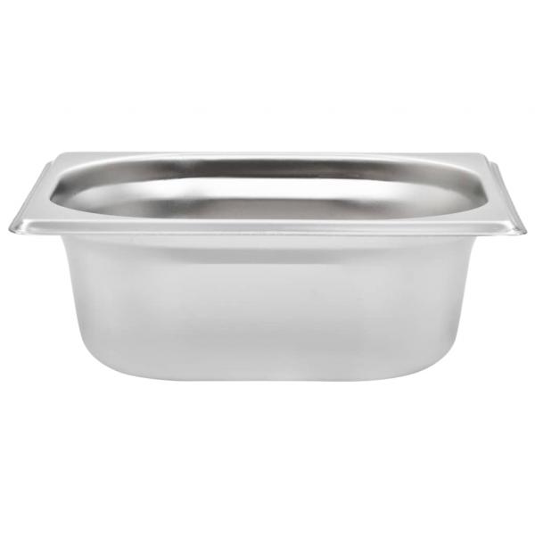 Gastronormbehälter 12 Stk. GN 1/6 65 mm Edelstahl 