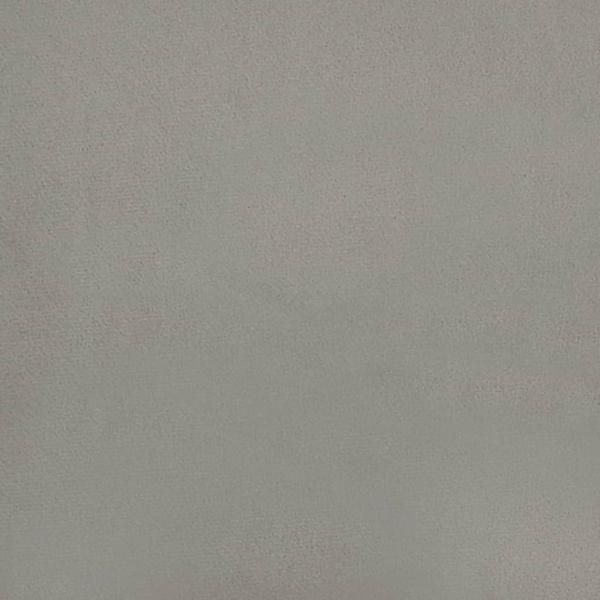 Bettgestell mit Kopfteil Hellgrau 200x200 cm Samt