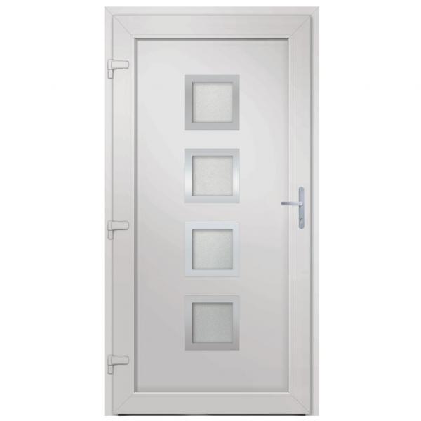 Haustür Anthrazit 98x208 cm PVC