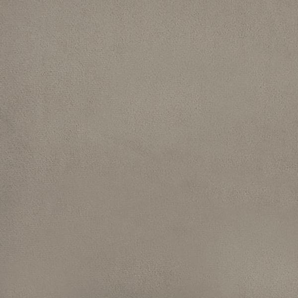 Schaukelsessel mit Hocker Hellgrau Samt und PVC