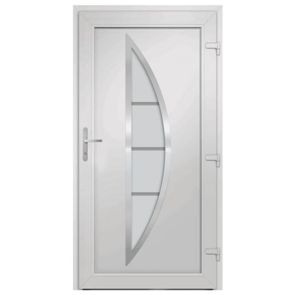 Haustür Anthrazit 98x200 cm PVC