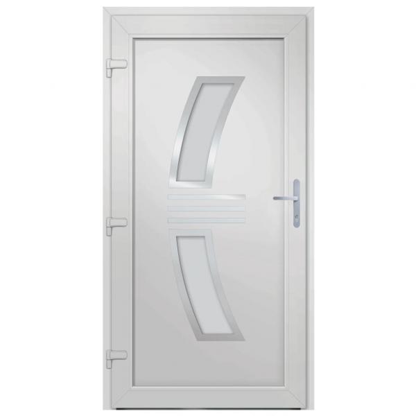 Haustür Anthrazit 98x208 cm PVC
