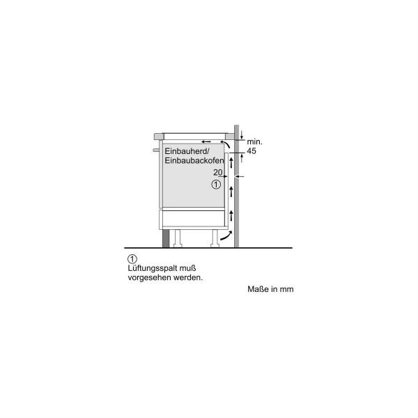 Siemens EH645BFB6E iQ300 Autarkes Induktionskochfeld, Glaskeramik, 58,3 cm breit, TouchControl, Kindersicherung, powerBoost, 17 Leistungsstufen, schwarz