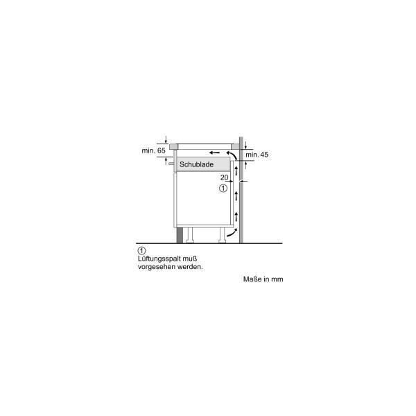 Siemens ED64RHSB1E iQ500 Autarkes Induktionskochfeld, Glaskeramik, 58,3 cm breit, 17 Leistungsstufen, powerBoost, Quick start, schwarz