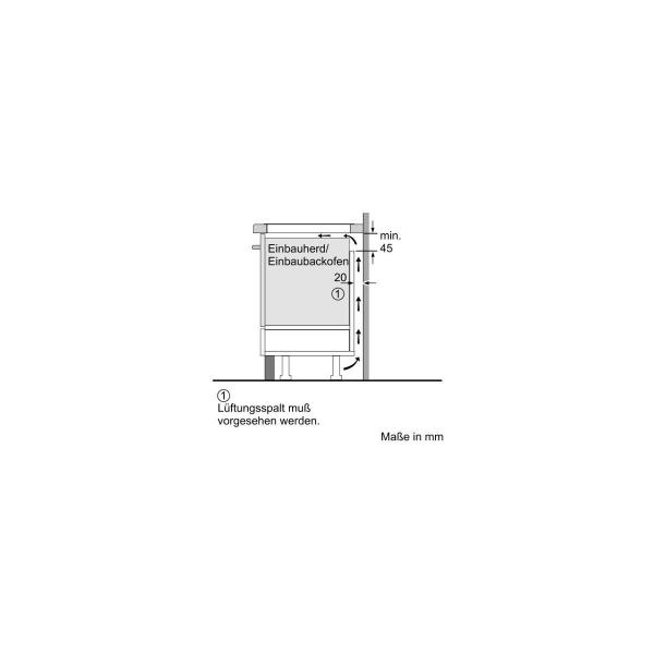 Siemens ED64RHSB1E iQ500 Autarkes Induktionskochfeld, Glaskeramik, 58,3 cm breit, 17 Leistungsstufen, powerBoost, Quick start, schwarz