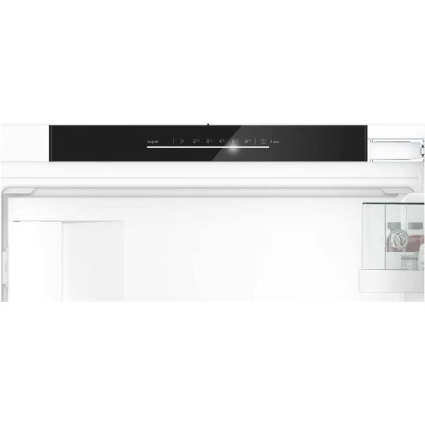 Siemens KI22LADD1 iQ500 Einbaukühlschrank mit Gefrierfach, Nischenhöhe: 88 cm, 119 L, Festtürtechnik, hyperFresh, Home Connect, weiß