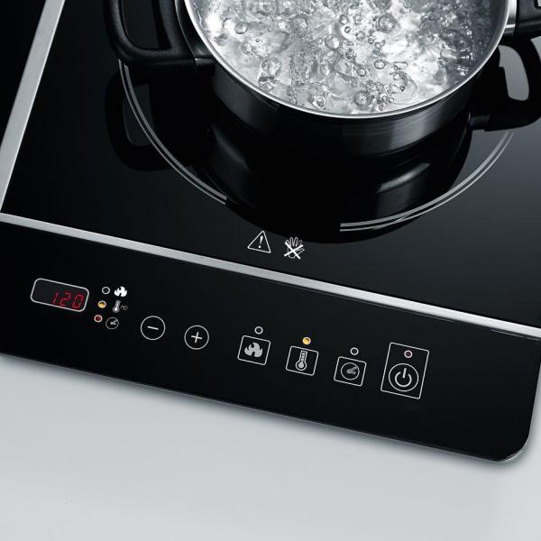 Severin DK 1031 Doppel-Induktionskochplatte, 3400 W, Glaskeramik, schwarz