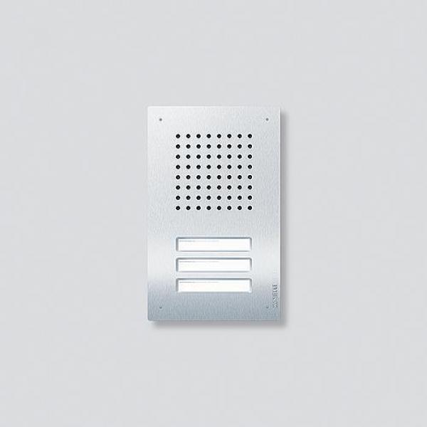 ARDEBO.de Siedle F CL A 03 R-0 Funktionseinheit Audio-Tür, Siedle Classic, Edelstahl gebürstet (210007706-00)