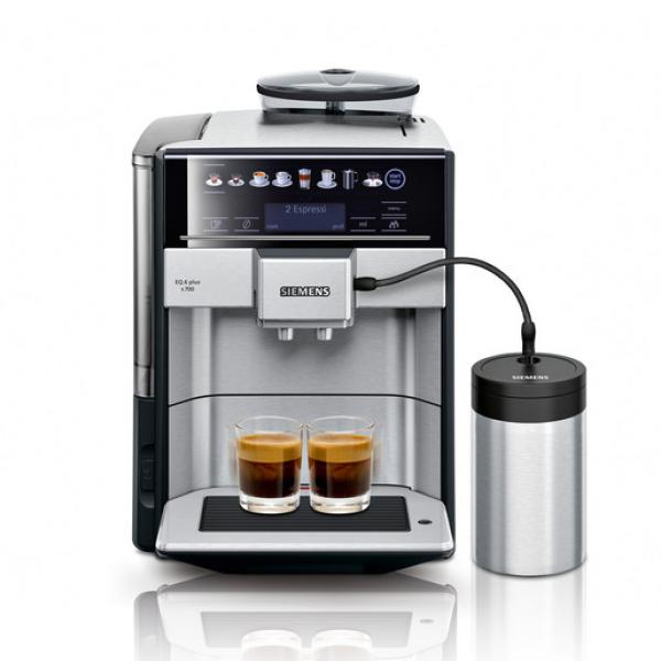 ARDEBO.de - TE657M03DE Kaffeevollautomat (plus s700) EQ.6 Edelstahl/schwarz