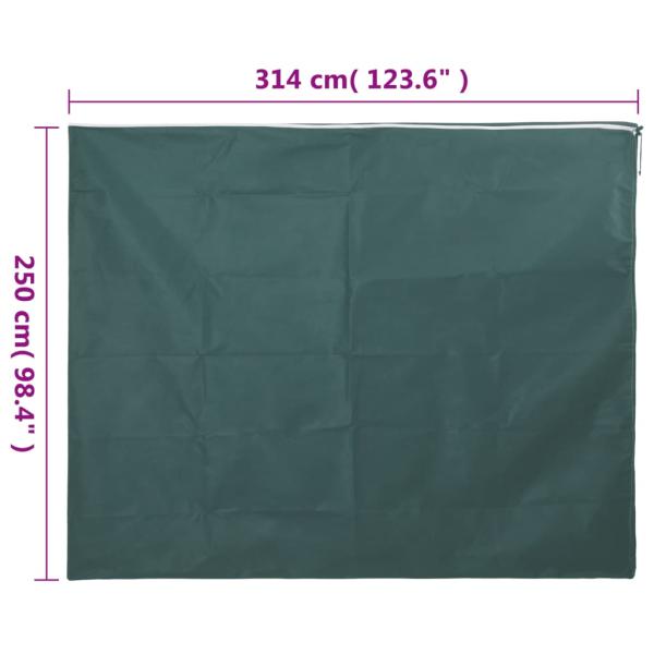 Wintervlies mit Reißverschluss 4 Stk. 70 g/m² 3,14x2,5 m