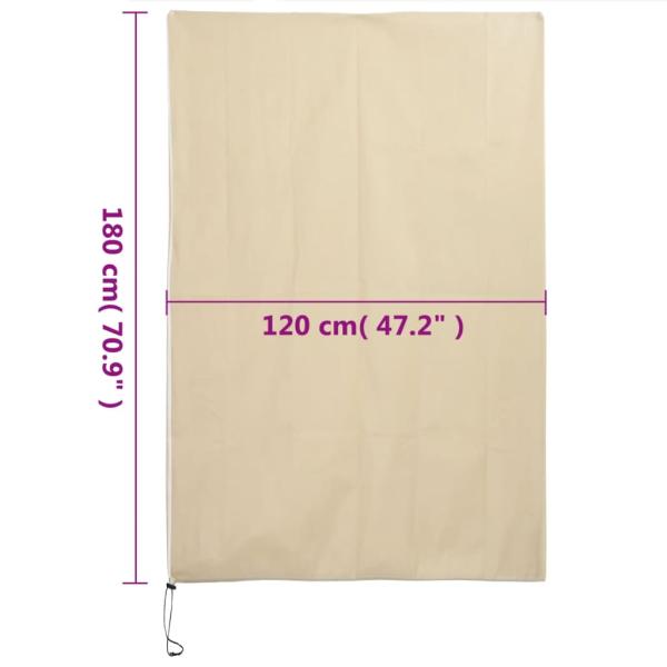 Wintervlies mit Reißverschluss 10 Stk. 70 g/m² 1,2x1,8 m