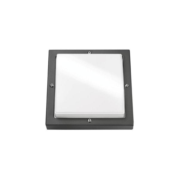 ARDEBO.de SG Leuchten Basso Wandleuchte, 2xE27, max.33W, IP65, Graphit/Opal (623197)