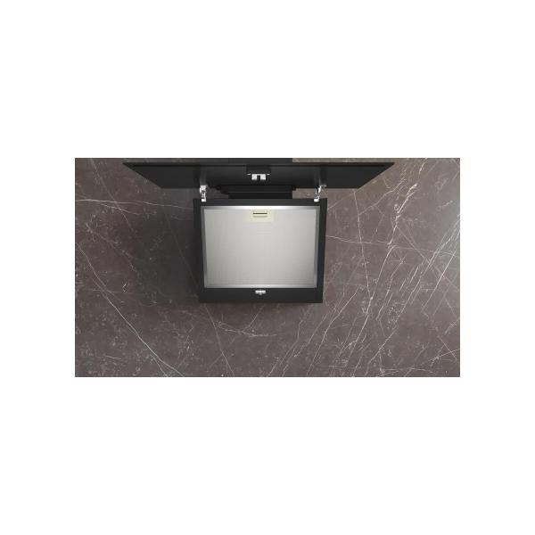Siemens LC65KDK60 EEK: A Wandesse mit Glasschirm, 59cm breit, 550 m³/h, Ab-/Umluft, TouchControl, schwarz