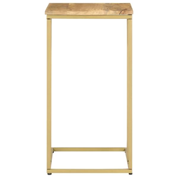 Beistelltisch 35x45x65 cm Massivholz Mango