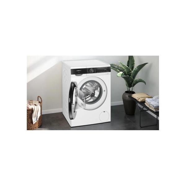 Siemens WG44G2140 iQ500 9kg Frontlader Waschmaschine, 59,8cm breit, 1400U/min, Nachlegefunktion, Beladungssensor, waterPerfect Plus, weiß