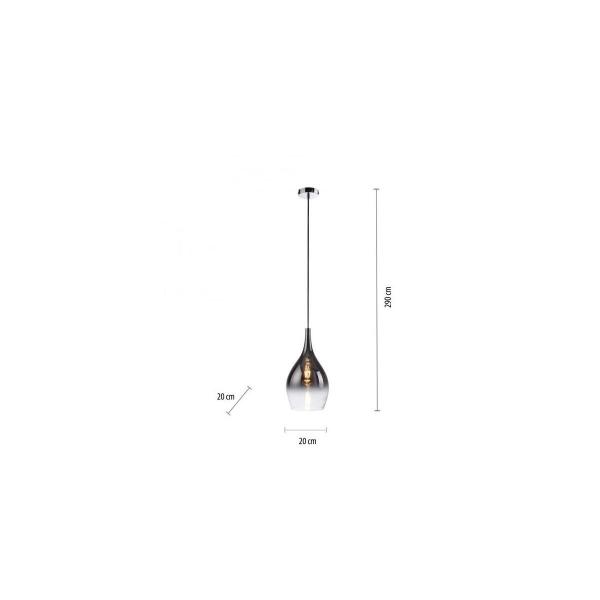 Paul Neuhaus LED Pendelleuchte, 40W, 1-flammig, chrom (2061-17)