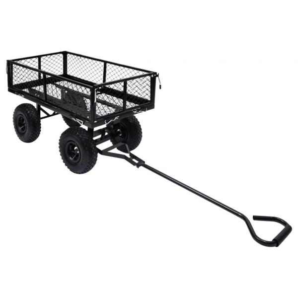 ARDEBO.de - Gartenwagen Schwarz 250 kg