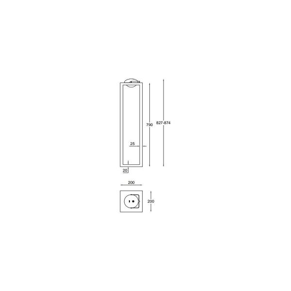 Fabas Luce Blend Tischleuchte, LED, Holz (3738-35-130)