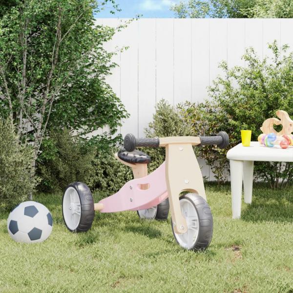 ARDEBO.de - Laufrad für Kinder 2-in-1 Rosa
