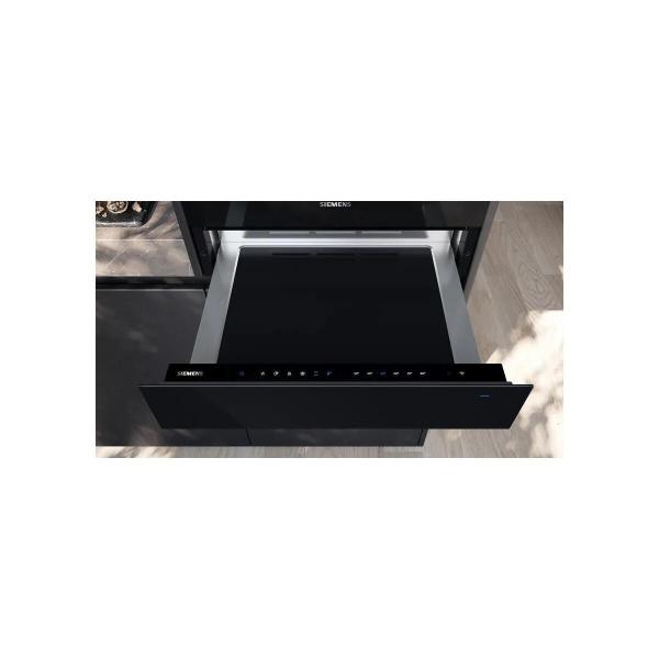 Siemens BI710C1B1 iQ700 Wärmeschublade, 59,4 cm breit, bis 12 Teller, schwarz