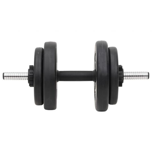 Langhantel und Kurzhantel mit Gewichten 60 kg 