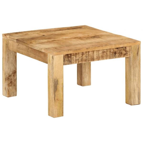 Couchtisch 55x55x35 cm Massivholz Mango