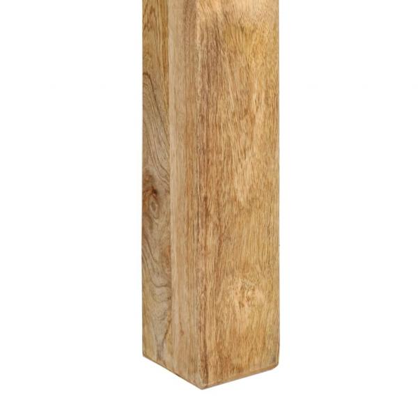 Couchtisch 55x55x35 cm Massivholz Mango