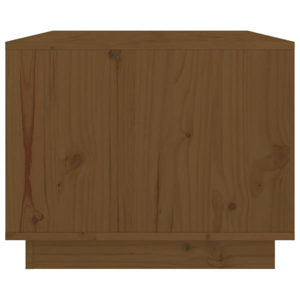 Couchtisch Honigbraun 80x50x40 cm Massivholz Kiefer