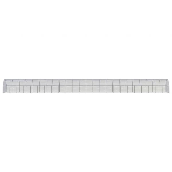 Outdoor-Hühnerstall 3x24x2 m Verzinkter Stahl