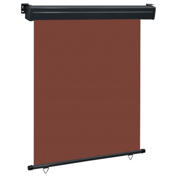 ARDEBO.de - Balkon-Seitenmarkise 145x250 cm Braun