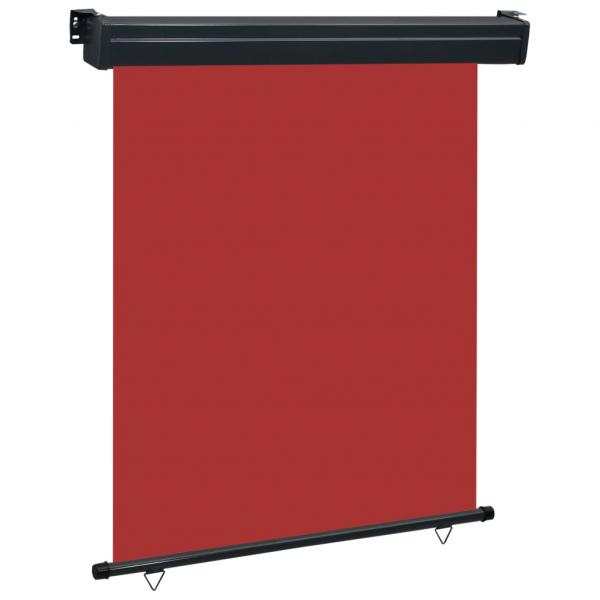 ARDEBO.de - Balkon-Seitenmarkise 145x250 cm Rot
