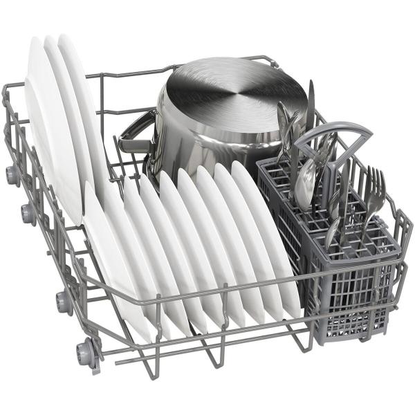 Neff S853HKX14E N30 Vollintegrierter Geschirrspüler, 45 cm breit, 10 Maßgedecke, InfoLight, Home Connect, Chef 70°C, AquaStop