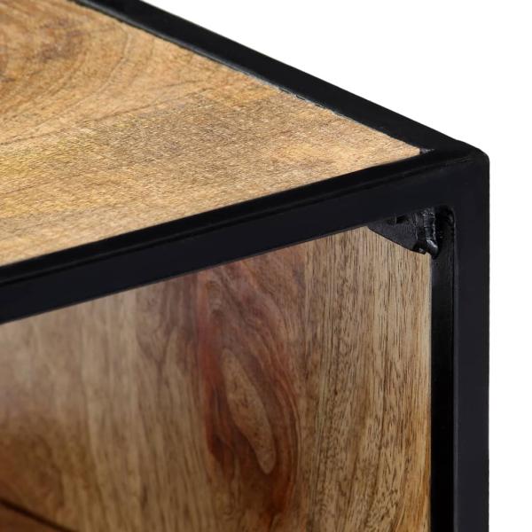 Nachttisch 40x30x50 cm Massivholz Mango