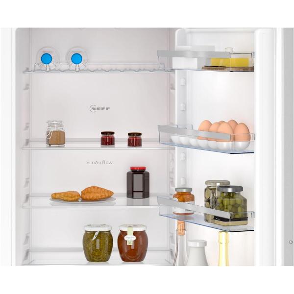 Neff KI7962FD0 N 50 Einbau Kühl-Gefrierkombination, Nischenhöhe 194 cm, 55,8 cm breit, 290L, NoFrost, Festtürtechnik, LED Beleuchtung, Home Connect