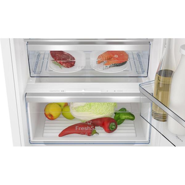 Neff KI7962FD0 N 50 Einbau Kühl-Gefrierkombination, Nischenhöhe 194 cm, 55,8 cm breit, 290L, NoFrost, Festtürtechnik, LED Beleuchtung, Home Connect